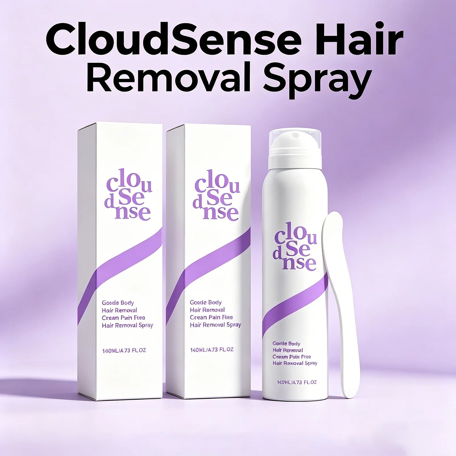 Painless Full Body Hair Removal Spray – Soothes Redness, Inhibits Hair Growth, Refreshing Full Body Use for Underarm, Leg, Arm