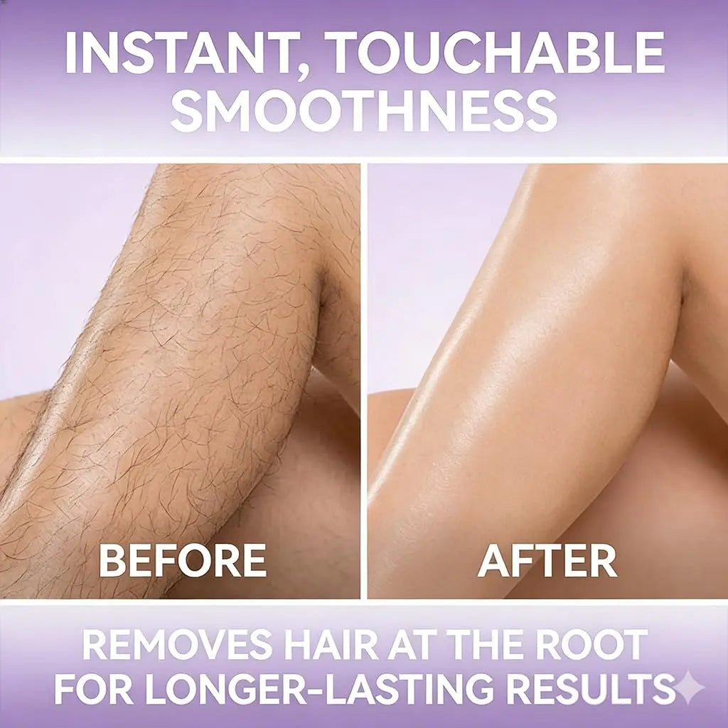 Painless Full Body Hair Removal Spray – Soothes Redness, Inhibits Hair Growth, Refreshing Full Body Use for Underarm, Leg, Arm